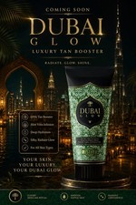 DUBAI GLOW Br&auml;unungslotion 250ml &15ml Accelerator Sunbed Cream NEUERSCHEINUNG 26.07