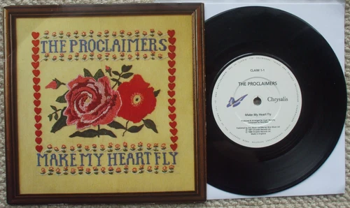 The Proclaimers - Make My Heart Fly / Wish I Could Say - EX- 45 + PS