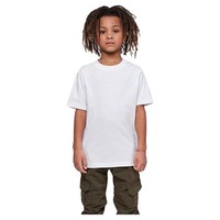 Jungen T-Shirt 100% Baumwolle Weiß GrößE 146/152 Build Your Brand Basic Tee