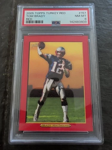 2005 Topps Turkey Red - Tom Brady #157 Turkey Red