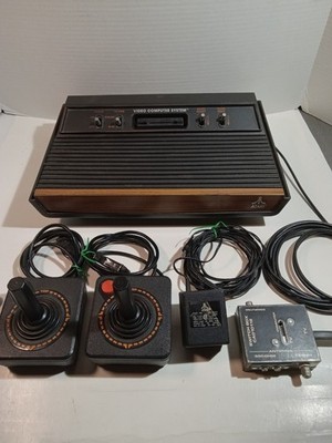 Ready to Play Atari 2600 Console w/2 CX40 Joysticks, Power & TV Adapter