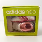 ADIDAS NEO WHITE/PINK V JOG GIRLS CRIB SNEAKER SHOES  AW4832 Size 1K