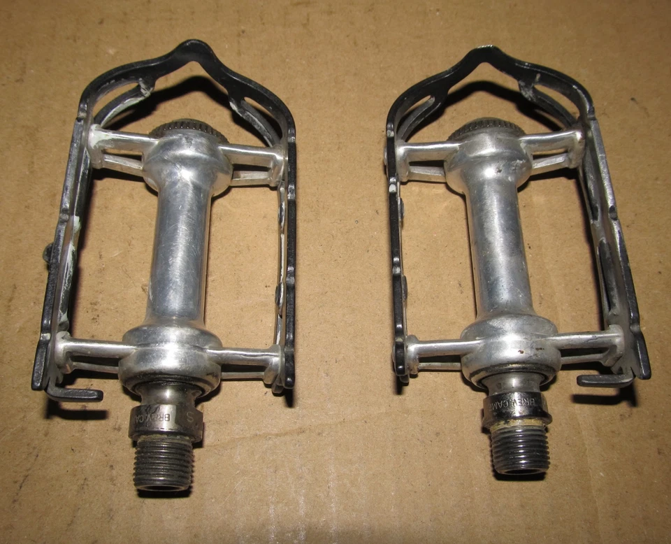 Pedales de bicicleta de carretera Campagnolo Super Record husillos de titanio 9/16" Foto 2 de 4