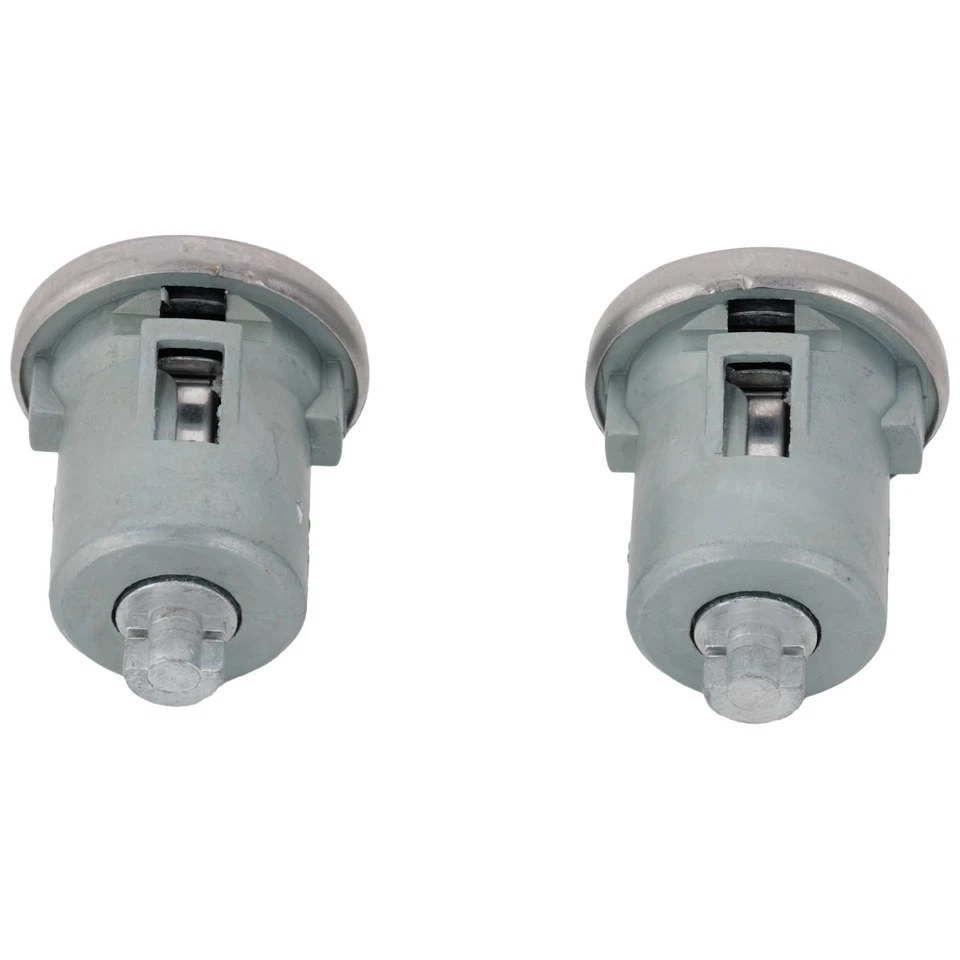 Par de cilindros de cerradura de puerta delanteros para Chevy Olds Le Sabre Cutlass SaVana Foto 3 de 4