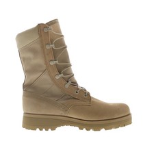 Belleville Army Combat Boot HW Made In USA Mens Beige Tactical Boots 7.5
