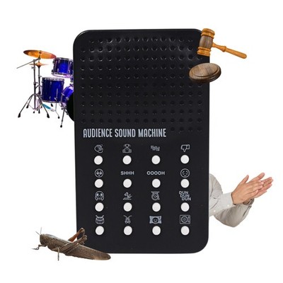 Audience Sound Machine with 16 Cheers, Boos, Applause, Cheering, Cricket Nois...