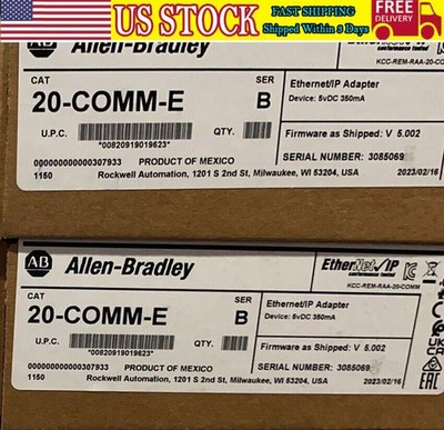 2022 New SEALED Allen Bradley 20-COMM-E /B ENet/IP to DPI Communication 20COMME