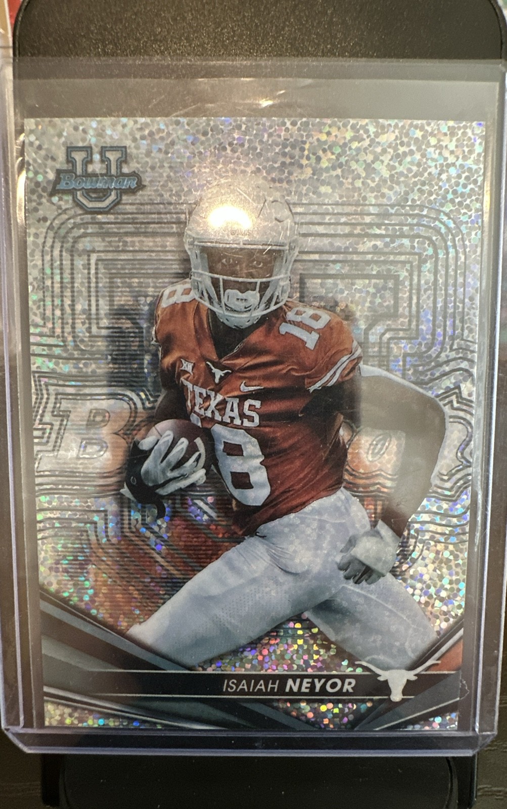 2022-23 Bowman's Best University - Isaiah Neyor #4 Speckle Refractor (RC)