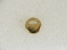 Vintage Swank Gold Modernist Round Tie Tack