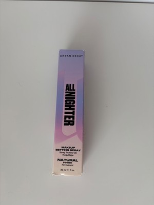 Urban Decay ALL NIGHTER NATURAL WATERPROOF SETTING SPRAY 1 Oz. New Formula NEW