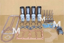 Fits For 134f Willys Jeep Cj3b Cj5 M38a1 Jeepster Flat Head Engine Overhaul Kit