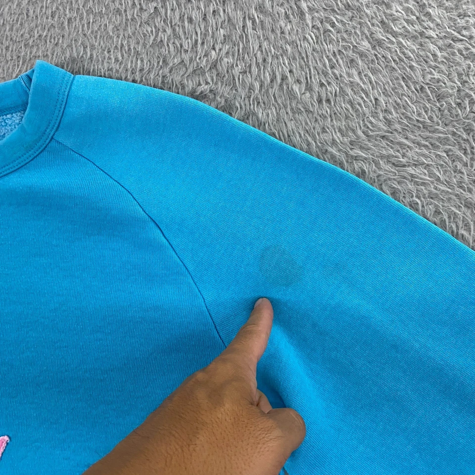 Sudadera Aviator Nation talla S Lightning Bolt 5 rayas arco iris Chevron Crew Foto 3 de 4