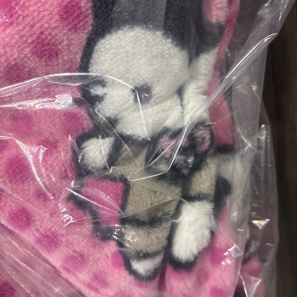 Новый Hello Kitty Фрэнки вампир мумия розовый Хэллоуин искусственного меха 50 «x 70» одеяло - Изображение 4 из 4