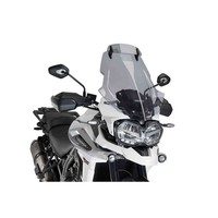 Puig Cupolino Touring -VISIERA Fur Triumph Tiger EXPLORER-XRT/XCX 18-20 Fume Chi