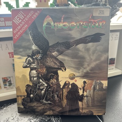  Amiga - Amberstar - Spiel von Thalion - GC - CIB - getestet - Karte + Poster RAR