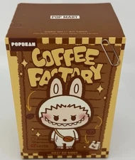 POP BEAN Coffee Factory Series-Plush Pendant Pop Mart FACTORY SEALED Authentic!