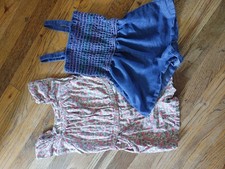 Girls 4T Jumpers, 2 Pairs, Pink And Blue