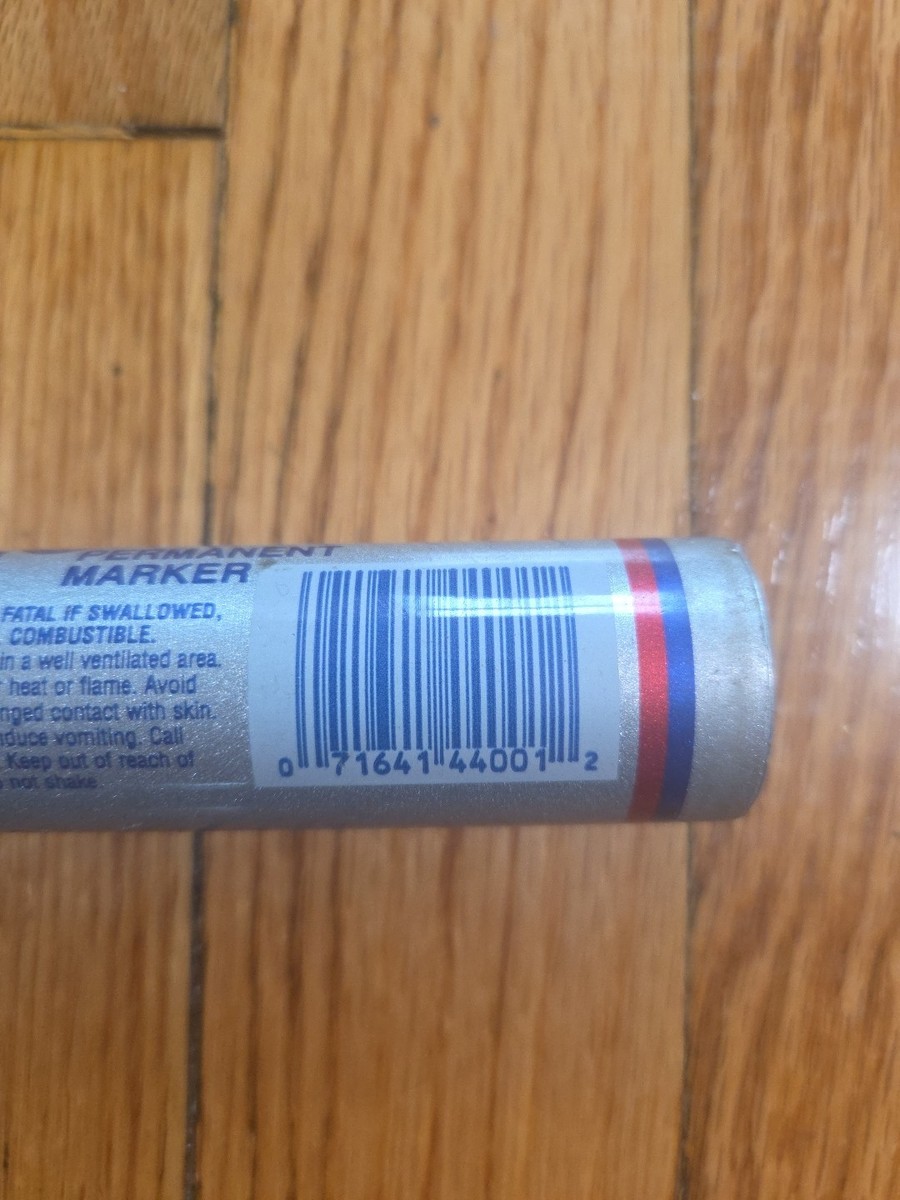 NOS VINTAGE Sanford Magnum 44 Permanent Marker Smelly Black Ink