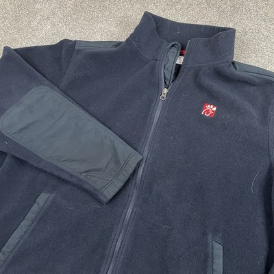 Chic Fil A Employee Team Style Oobe Full Zip Fleece Jacket Mens XL Work Blue