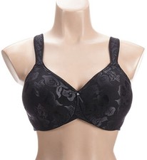 NEW WACOAL AWARENESS UNDERWIRE BRA SIZE 38G 85567 Black