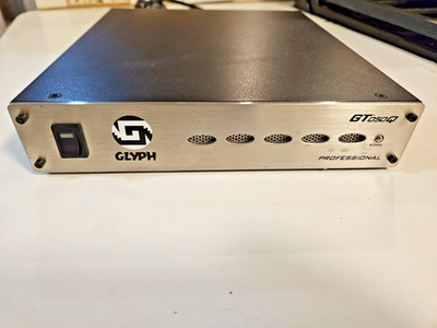 Glyph GT-050Q 500GB Professional FireWire External Hard Drive Powers on