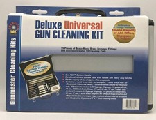 DAC Gunmaster  35 Piece Deluxe Universal Gun Cleaning Kit - Metal Case - New