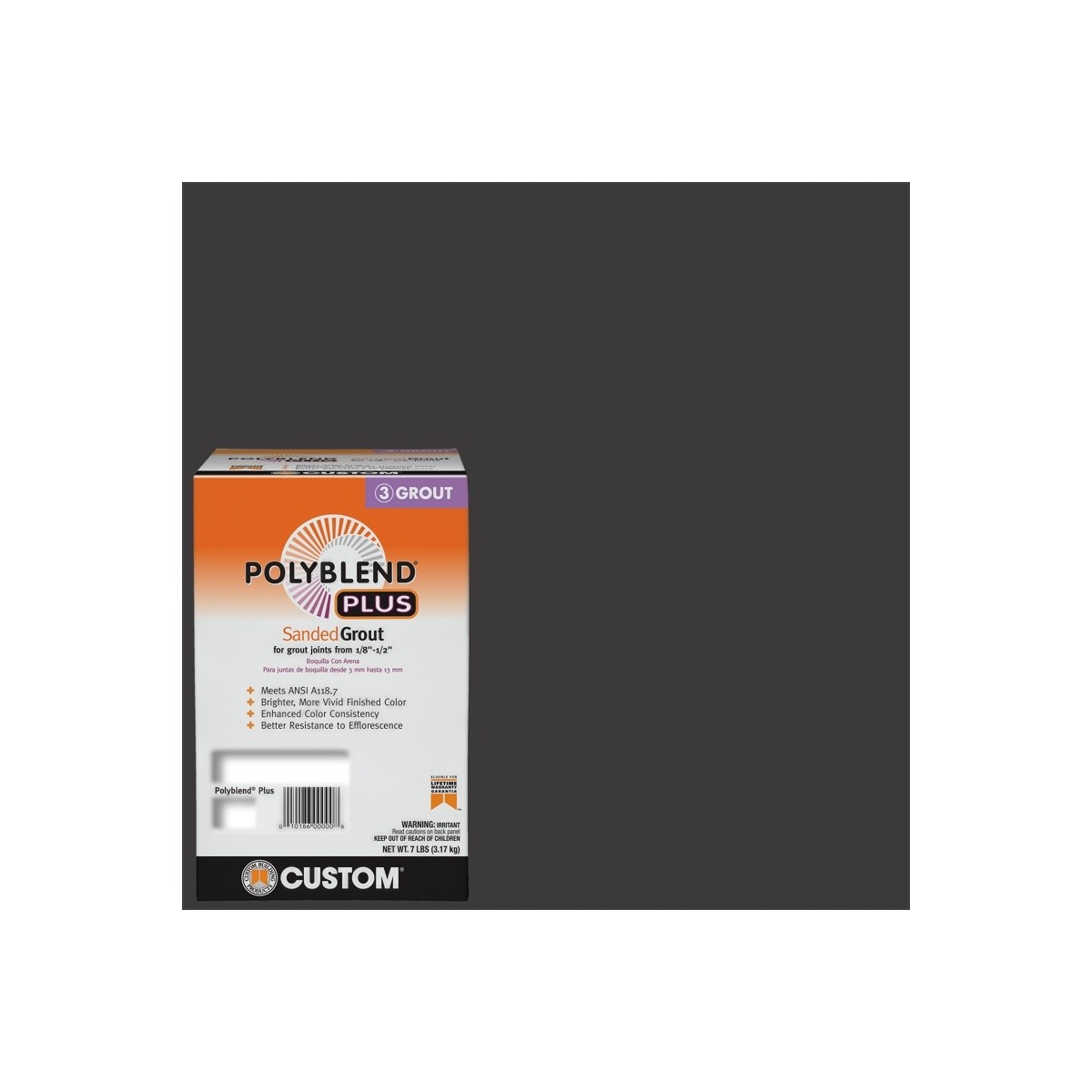 Custom Building Products Polyblend Plus Indoor and Outdoor 7 lb PBPG607-4