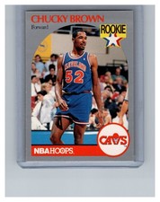 1990-91 Hoops #71 Chucky Brown