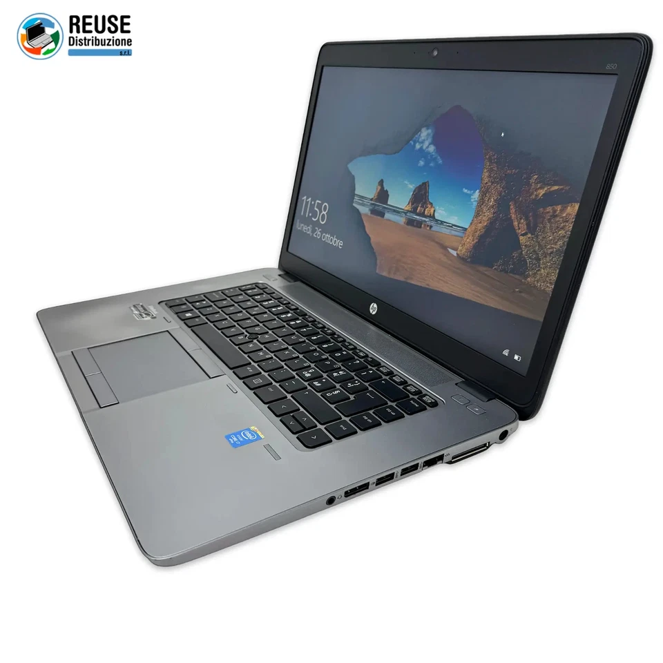 HP EliteBook 850 G2 · i7-5600U · 16GB · 480GB, foto 3 di 5