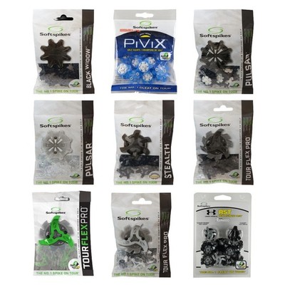 Softspikes Golfschuh Spikes FT3.0 Black Widow Pulsar Tour Flex Pro Pivix Pack