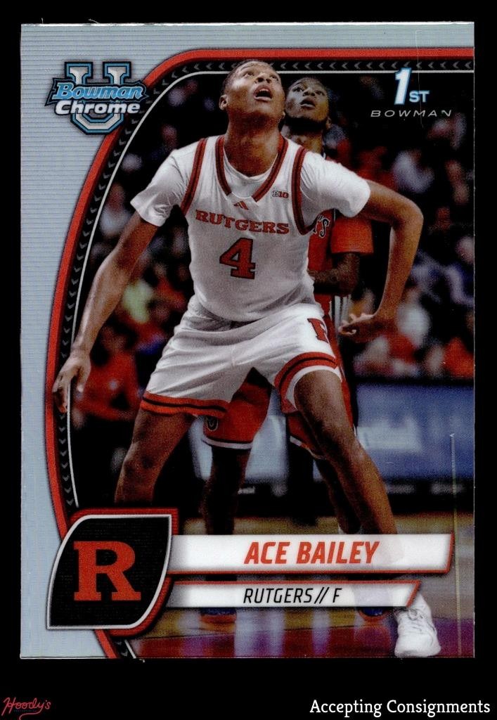 2024-25 Bowman Chrome University Refractors #1 Ace Bailey 1st ROOKIE