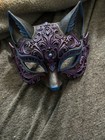 Non wearable decorative fox mask 2 1/2 inches tall and 3 inches wide  — photo 2