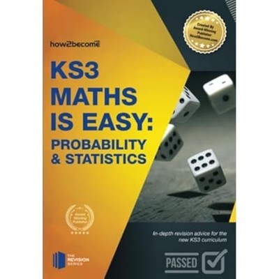 KS3 Maths is Easy: Probability & Statistics: In-depth r - Paperback NEW How2beco