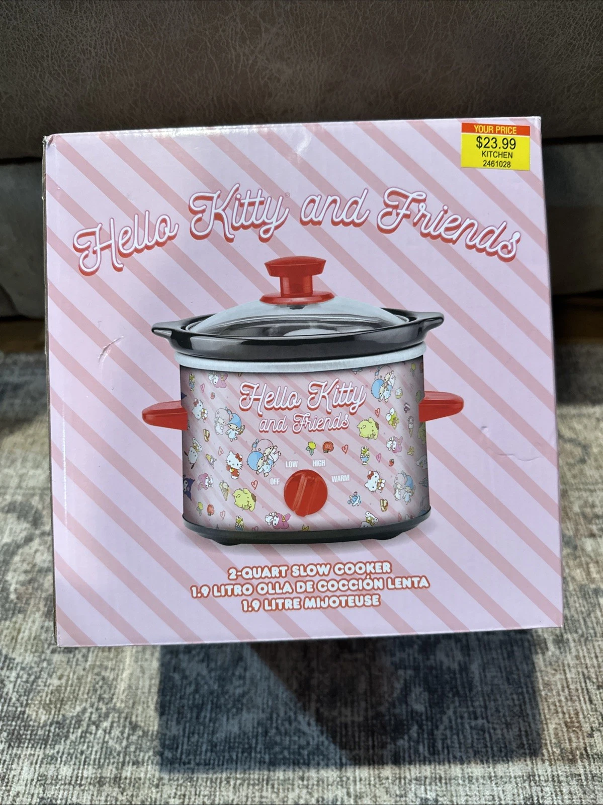 Hello Kitty and Friends Crock Pot 2-Quart Slow Cooker (NEW IN BOX)