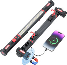 Magnetic Work Light,5200Mah Rechargeable LED Work Light with Magnetic Bases Hang