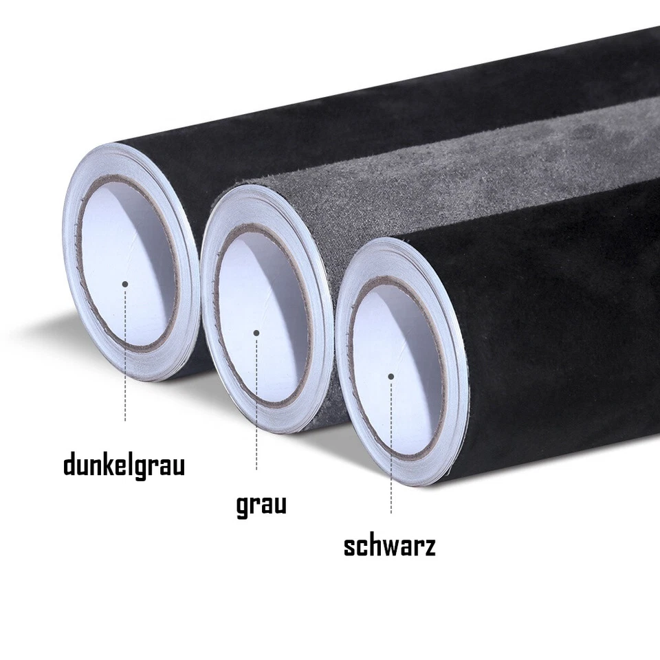 Velourfolie Selbstklebend Mikrofaserstoff Samtfolie 3D Wrap Dachhimmel Rakel #05 - Bild 3 von 4