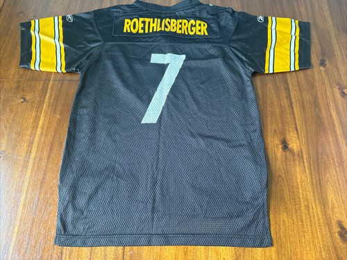 Ben Roethlisberger Pittsburgh Steelers Reebok NFL Jersey Size Youth Large - Picture 7 of 9