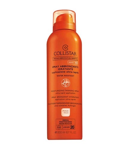 3pz Collistar spray abbronzante idratante protezione SPF20 resiste acqua 200ml - Foto 8 di 8