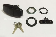 Leer 100xr Black Truck Cap Twist Handle 104403 With Cam For Cables And 2 Keys