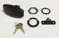 LEER 100XR Black Truck cap Twist handle # 104403 With CAM for cables and 2 keys