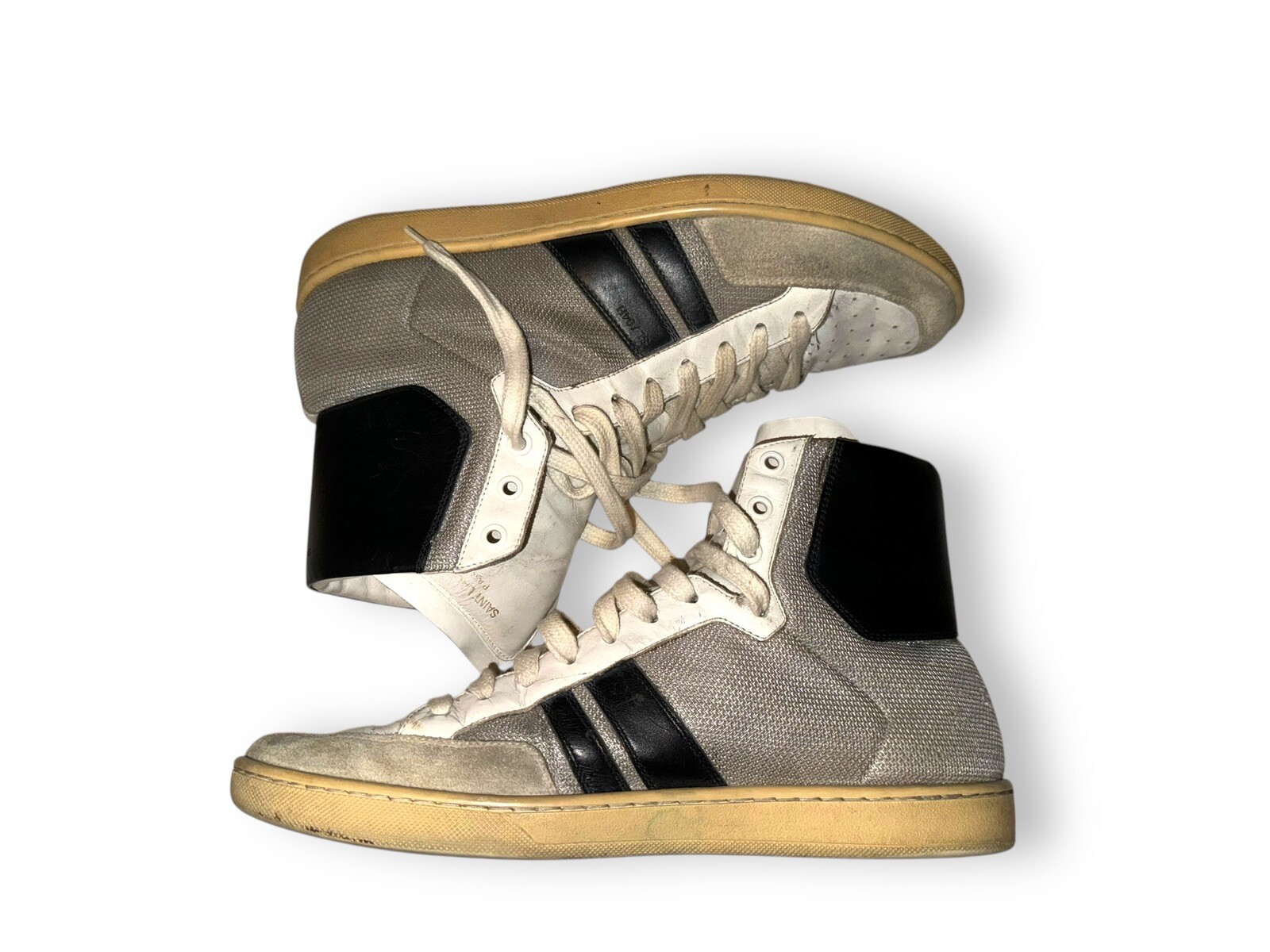 SAINT LAURENT Sneakers alte uomo taglia US 10