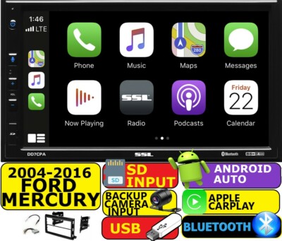 2004-16 FORD F & E SERIES NAV APPLE CARPLAY ANDROID AUTO BLUETOOTH CAR STEREO