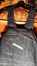 KEY New Imperial Aristocrat Overalls Men's Plus sz 42 X 29 Dark Wash Denim Jeans