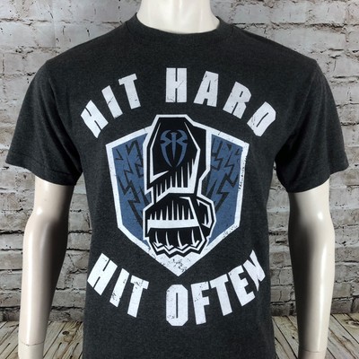 Roman Reigns Wwe Official Hit Hard Hit Often Believe That Men S