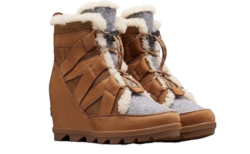 Sorel Ram Waterproof Duck Boots Fur Trim Womens Size 5 | eBay display picture 1