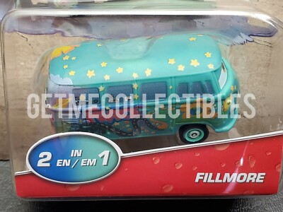 DISNEY PIXAR CARS COLOR CHANGERS FILLMORE BLUE GREEN SAVE 6% GMC