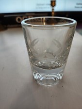 USA Made Crab Etched Shot Glass