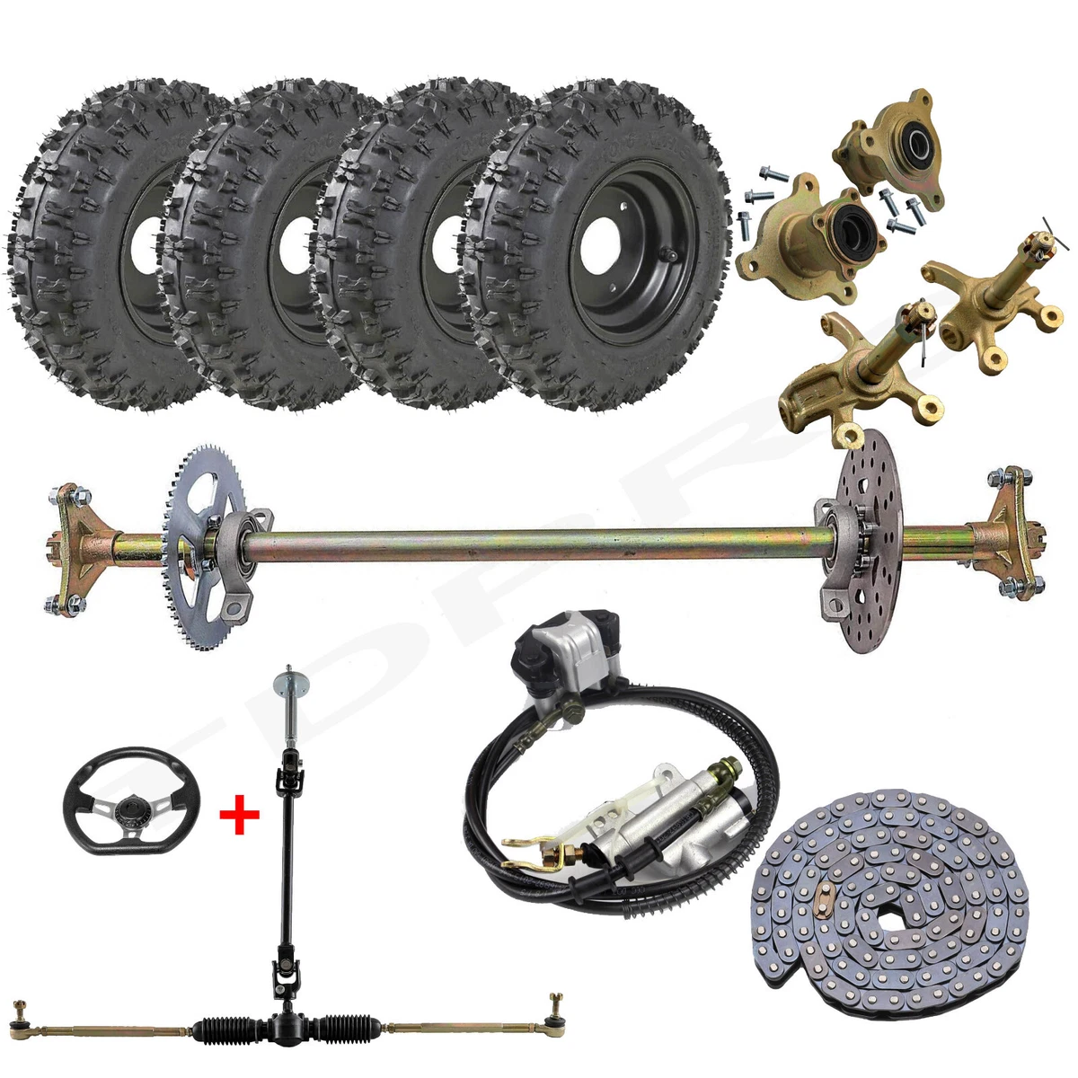 Drift trike hotsell rear axle