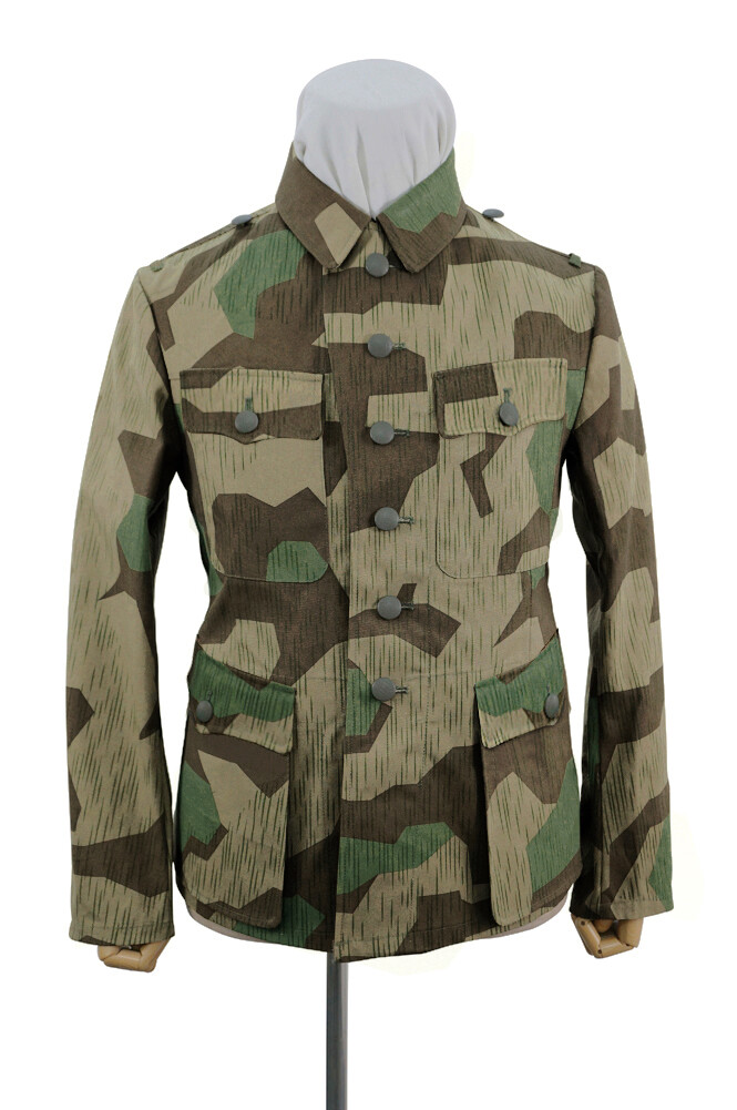 WW2 German Heer Splinter 31 Spring Camo M42 field tunic | eBay