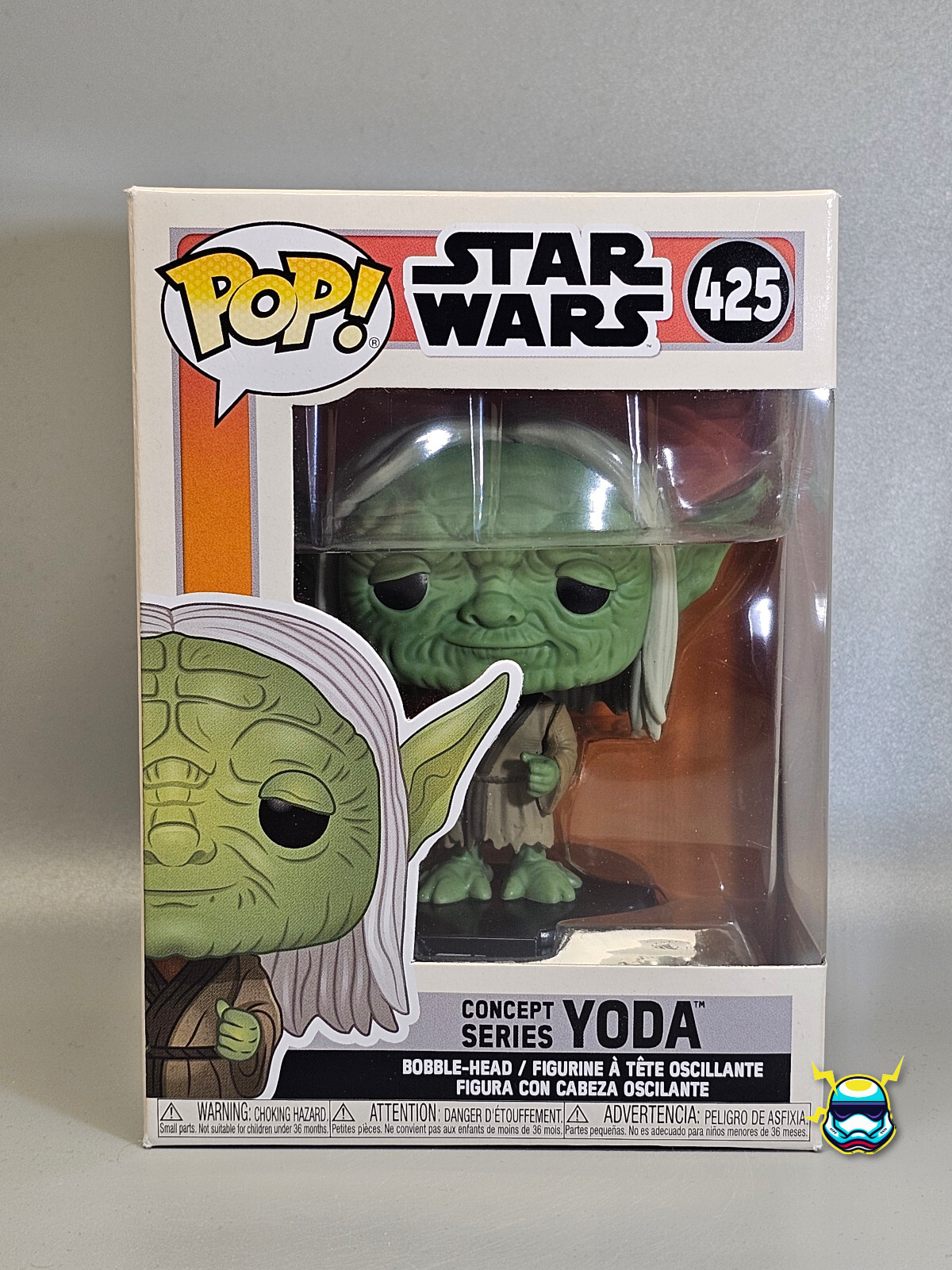 Funko Pop CONCEPT SERIES YODA #425 Star Wars Protector NEW Bobble Head Figure
